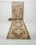 1970s Vintage Turkish Handmade Wool Cotton Brown Runner Rug For Sale - Image 10 of 11
