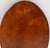 Brown Pair of Vintage Queen Anne Style Oval Tilt Top Accent Tables For Sale - Image 8 of 15