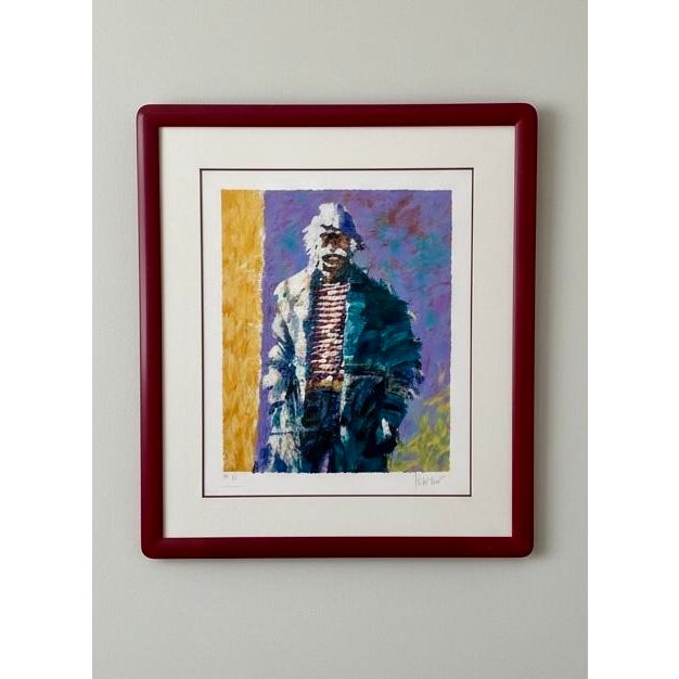 Contemporary Aldo Luongo "By the Corner" Artist's Proof Ap 12/25 Hand Signed Limited Edition Serigraph For Sale - Image 3 of 11