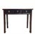 This antique 19th century table is a traditional three-drawer writing desk made from solid elm wood from the Shanxi...