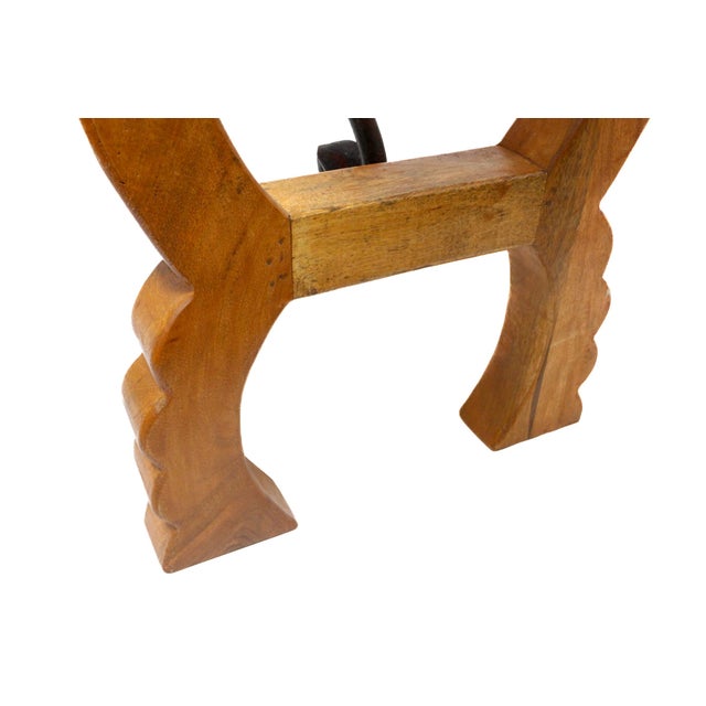 Console Table Wood and Iron For Sale - Image 10 of 10