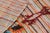 Textile Vintage Moroccan Runner With Colorful Patterns and Stripes, From Rug & Kilim For Sale - Image 7 of 7