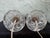 Vintage Cut Crystal Boudoir Table Lamps – Pair With Diamond Point Columns & Eagle Sockets For Sale - Image 10 of 11
