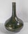 19th Century German or Austrian Olive Green Glazed Majolica Bottle Vase For Sale In New York - Image 6 of 12