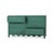 Modern Vintage Willow Green Dresser For Sale - Image 3 of 8