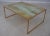 Stunning Modern Design Gold Leaf Reverse Painted Coffee Table For Sale - Image 13 of 13