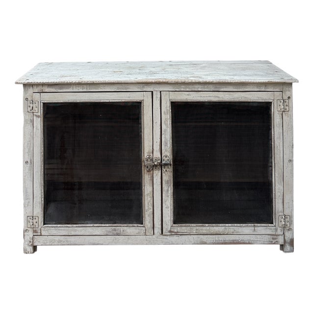 Mid-Century Patinated Pantry, 1950s For Sale