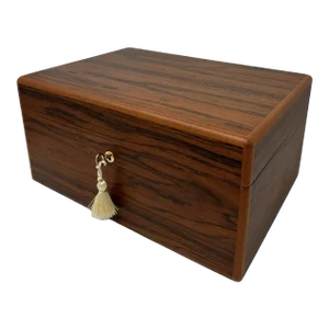 Mahogany Ladys Gentlemans Handmade Jewelry Casket Box Manning Ireland Irish New