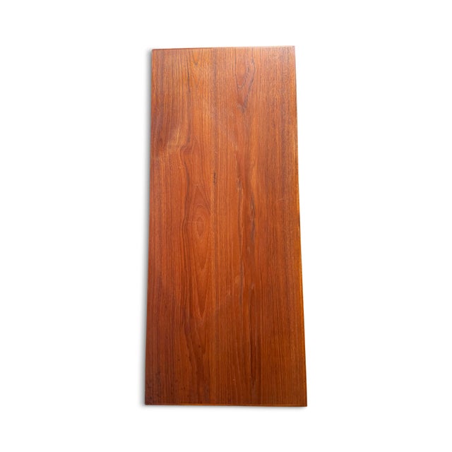 Brown 1970s Scandinavian Modern Teak Credenza / Cabinet For Sale - Image 8 of 10