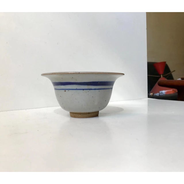 1960s Stoneware Bowl by Jacob E. Bang for Arne Bang Studio, 1960s For Sale - Image 5 of 7