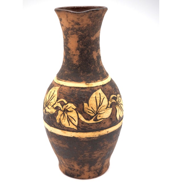 1960s Nordic Ceramic Vase by Janos Szilasi for Szilasi Keramik, Sweden, 1960s For Sale - Image 5 of 11