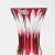 1950s Hand-Cut Cranberry Glass Vase by Val Saint Lambert, 1950s For Sale - Image 5 of 7
