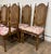 Late 20th Century Vintage Bassett Spanish Mediterranean Italian Neoclassical Style Dining Chairs For Sale - Image 5 of 18