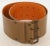 Animal Skin Dries Van Noten Oversized Wide Leather Waist Belt For Sale - Image 7 of 11