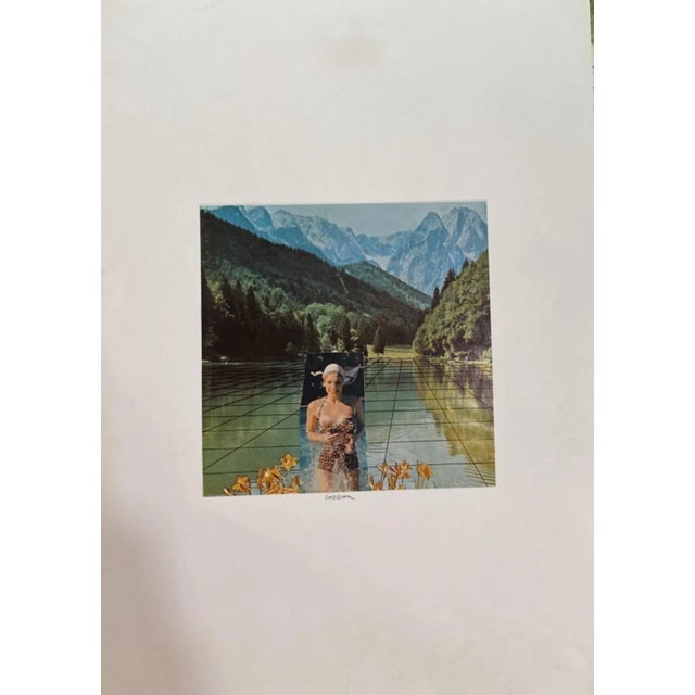 Collage 1985's is an original work by sergio barletta. A wonderful collage on paper with the great touch of the italian...