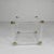 1970s Hollywood Regency Coffee Table Acrylic Glass in Glass & Brass, 1970s For Sale - Image 5 of 14