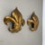 Article: Wall light "French Lily", set of 2 Origin: made in Italy for Hans Kögl, Germany Age: 1970s This modernist light...