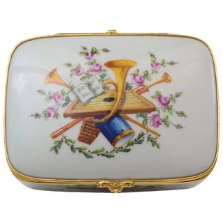 Atelier LeTallec Porcelain Box For Sale
