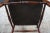 Antique English Country Mahogany Ladderback Roundabout Corner Arm Chair For Sale - Image 10 of 13