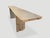 Andrianna Shamaris Live Edge Bleached Teak Wood Console Table For Sale - Image 9 of 18