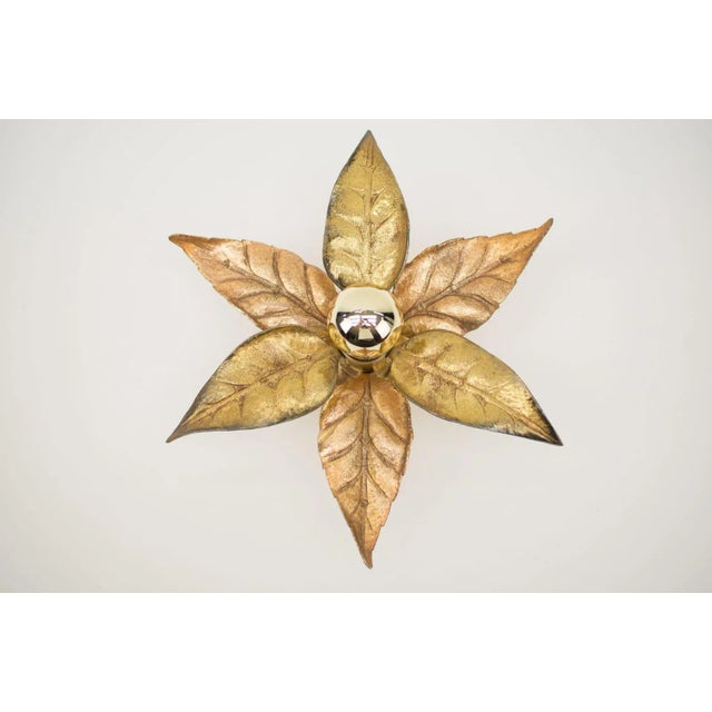 Metal Belgian Wall Lamp by Willy Daro for Massive, 1960s For Sale - Image 7 of 7