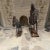 For your consideration a vintage pair of Curtis Jeré brutalist iron wire lion sculptures. Produced around the 1970s, these...