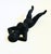 Black Cast Iron "Naughty Nellie" Woman Boot Jack For Sale - Image 8 of 9
