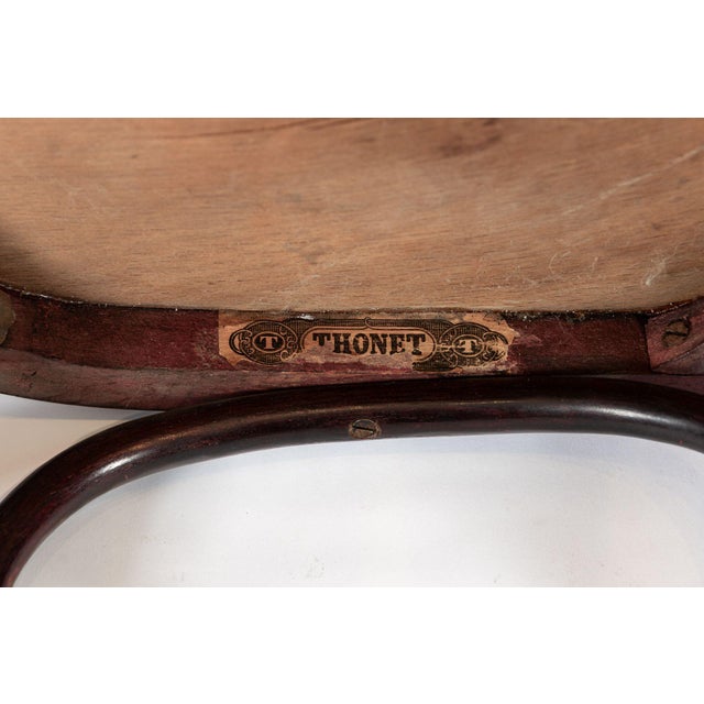 Antique Bentwood Bistro Cafe Chairs by Josef Hoffman for Thonet For Sale - Image 10 of 12