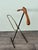Vintage Man-Shaped Folding Valet Stand in Beech, Metal and Brass, 1950s For Sale - Image 6 of 16