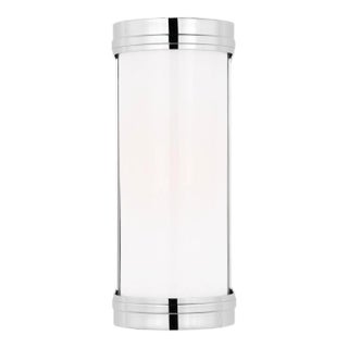 Alexa Hampton by Visual Comfort Studio Ifran Small Vanity, Polished Nickel For Sale