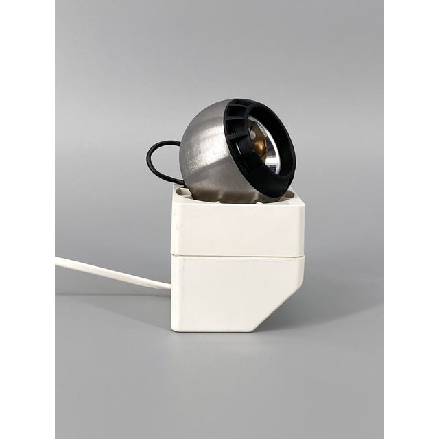 Magnetic Mini Beige 41601 Spotlight Lamp by Dieter Witte for Osram, Germany, 1970s For Sale - Image 16 of 16