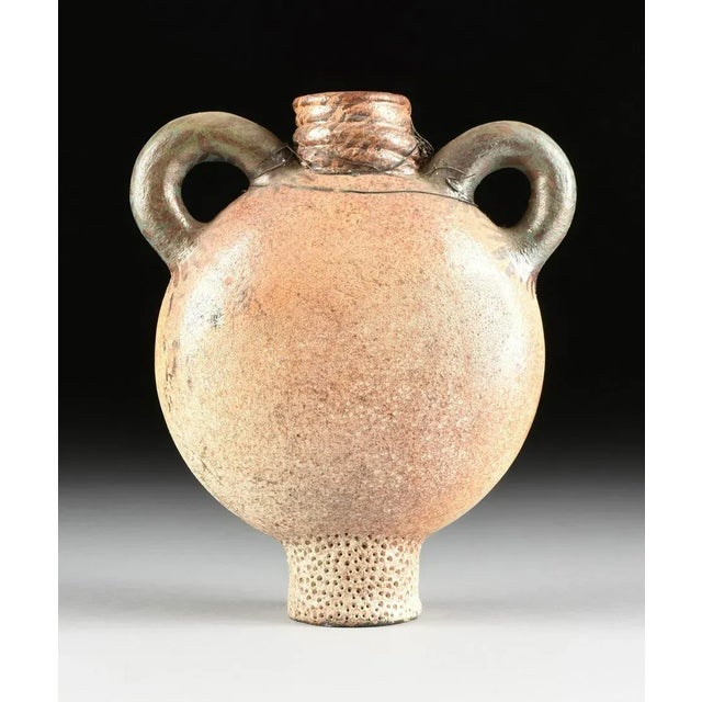 Ceramic Dennis W. Smith Glazed Ceramic Vessel For Sale - Image 7 of 7