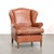 Offered by ByThijs: this light cognac-colored cowhide wing armchair with a characterful English look and excellent seating...