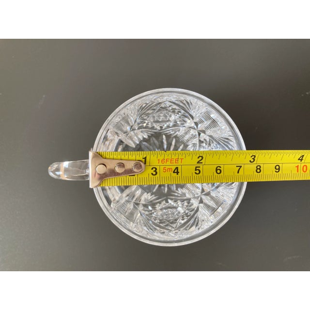 Antique American Cut Crystal Punch Cup, Circa Early 20th Century For Sale - Image 9 of 12