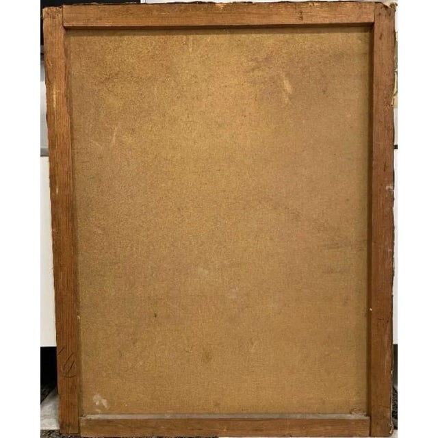 Federico Morello Palermo 1885 - 1945. italy . oil on Canvas Work of 81 X 63 Cm. , sold Unframed. signed: Morello and Dated...