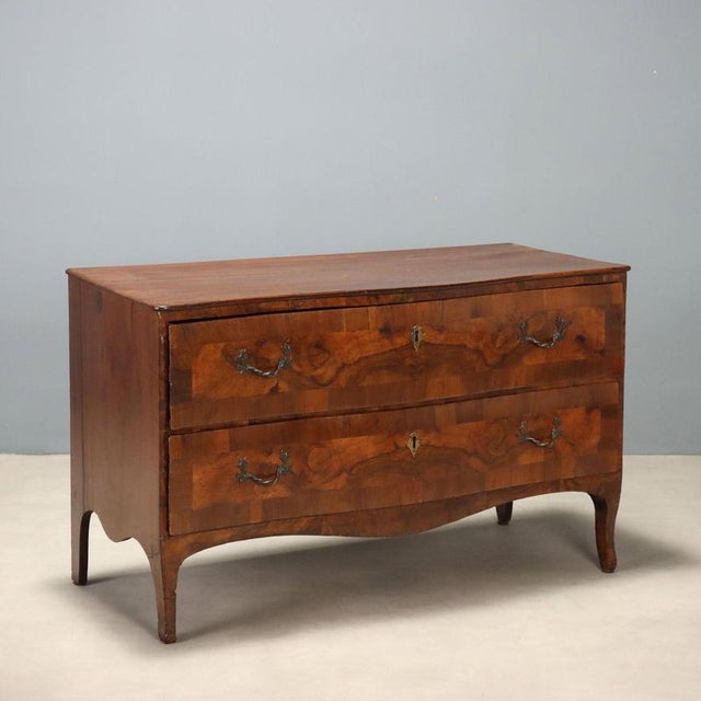 Lombard-Venetian Barocchetto Walnut Chest For Sale - Image 10 of 10