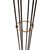 Mid-Century Modern Floor Lamp with Spears, 1960s For Sale - Image 3 of 6