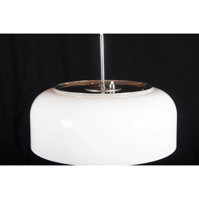 White Bumling Pendant by Anders Pehrson for Ateljé Lyktan, 1970s For Sale - Image 6 of 9