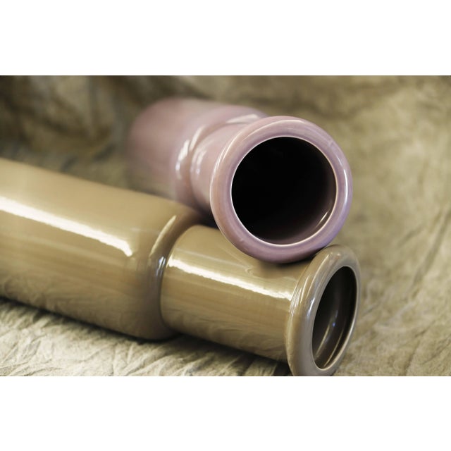 Vases by Pelae Carabve for Luneville, 1960s, Set of 2 For Sale - Image 4 of 5