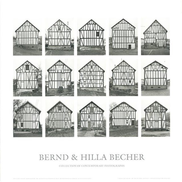 Half-Timbered Houses is a high-quality art print by Bernd & Hilla Becher, produced after the original work from 2003....