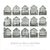 Half-Timbered Houses is a high-quality art print by Bernd & Hilla Becher, produced after the original work from 2003....