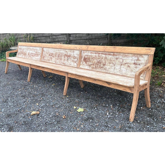 French Dining Bench, 1885 For Sale - Image 6 of 18