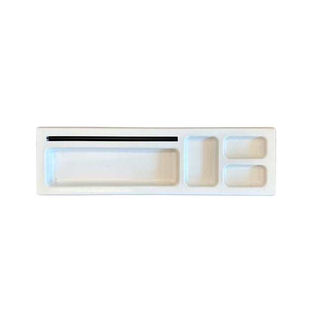 A striking Postmodern desk organizer from the Manade collection by SAMP Design, manufactured in France. Designed by Didier...