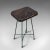 Wood 1940s Vintage English Pine Munitions Factory Stool For Sale - Image 7 of 13