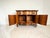 Chestnut Antique Quarter-Sawn Oak Sideboard Cabinet – Serpentine Front For Sale - Image 8 of 14