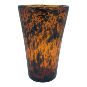 Aerin Tortoise Glass Vase
