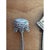 Mid-Century Modern Vintage 925 Sterling Silver Figural Cocktail Picks – Man, Drum, Blanket & House For Sale - Image 3 of 9