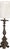 Metal King Jose Style Table Lamp, 1700s For Sale - Image 7 of 8