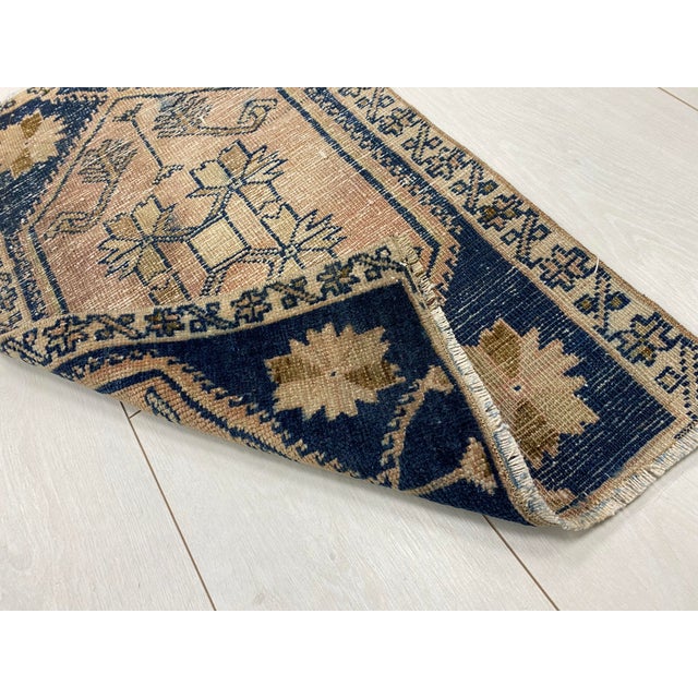 Handmade wool carpet in Turkish Anatolia , Vintage Oushak Rug,Turkish Vintage Anatolian Rug, Handmade wool Rug . One Of...
