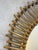 Wood Vintage French Rattan Sun Mirror, 1950s For Sale - Image 7 of 8